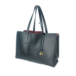 COACH Legacy Large Pebbled Leather Black Carryall 35 - Used/Good Condition